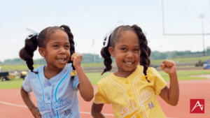 identical twin girls
